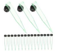iplusmile 50Pcs Clear Plastic Flower Tubes Conical Water Tubes for Fresh Floral Arrangements Suitable for Bouquets Vases and Pots