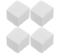 iplusmile 50pcs Multi-sided White Sponge Blocks for Face and Nail Art with Nonstick Design, Small Square Shape for Applying Blush and Nail Polish in Beauty and Personal Care