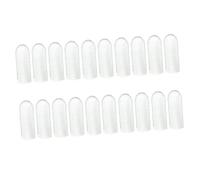 iplusmile 50pcs Professional Dog Wipes for Care Pet Finger Toothbrushes for Plaque Removal Gum Health and Oral Hygiene for Dogs and Cats