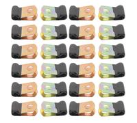 iplusmile 50pcs Rubber Coated Carbon Steel P-Shaped Insulated Cable Clamps, Wire Rope Cord Clips for Home and Office Cable Management, Heavy Duty Wire Clamp Set