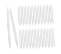 iplusmile 50pcs Soft Silicone Eyeliner Brush Replacement Heads Fine Precision Tips for DIY Makeup Compatible with Various Eyeliner Pens Enhances Eye Makeup and Flexible