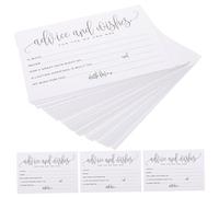 iplusmile 50pcs Writable Wedding Table Cards Decorative Banquet Note Cards for Bridal Shower and Reception Bulk for Couples and Bride Groom Events