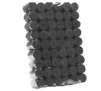 iplusmile 54Pcs Smokeless Moxa Sticks for Moxibustion Therapy, Black Carbonized Wormwood Herbal Rolls for Acupoint Massage, Portable Household and Beauty Salon Use