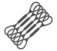 iplusmile 5pcs Black Silicone Trumpet Slide Stoppers Flexible Tuning Slide Rings Trumpet Accessories Compact Lightweight