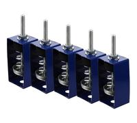 iplusmile 5pcs Ceiling Suspended Mounted Hv Type Vibration Isolator Spring Dampers for Fan Coil Units 5-10kg Load Capacity, Silent Vibration Mounts for Bedroom and Theater Applications