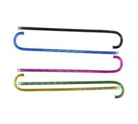 iplusmile 5pcs Dance Canes Lightweight Jazz Props for Belly Dancing Walking Stick Accessory Cosplay Halloween Performance Costume Decoration