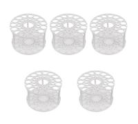 iplusmile 5pcs Paintbrush Holder Plastic Desk Paint Brush Organizer Pencil Holder for Artists Brush Rest Desk Pen Paint Stand for Office Classroom