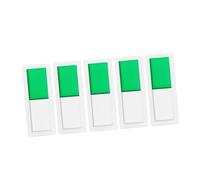 iplusmile 5pcs Privacy Slide Door Signs for Bathroom and Office Clear Occupied Vacant Status Indication DIY Messaging High Visibility Easy and Quick Status Change White Square
