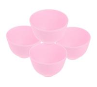 iplusmile 5Pcs Silicone Mask Mixing Bowls Medium Size DIY Face Mask Accessories for Personal Skincare