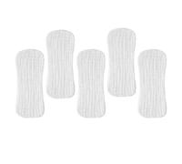 iplusmile 5pcs Small Size 35x15cm Washable Cotton Diaper Liners Breathable Soft Cloth for Newborns 0-3 Months Stretchable Absorbent Boy Pee Covers