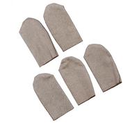 iplusmile 5pcs Ultra Thin Sweat Finger Sleeves Lightweight Touchscreen Gaming Covers for Improved Grip and Comfort for Mobile Game Enthusiasts Grey