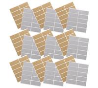 iplusmile 600pcs Silver Rectangular Scratch Off Stickers for Gender Reveal Surprises and DIY Reward Cards, Paper Material with Secure Message Concealment for Business Events and Games
