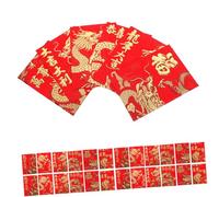 iplusmile 60pcs Chinese Red Envelopes Mixed Styles for Spring Festival Dragon Year Festive Cartoon and Traditional Lucky Money Bags with Prosperity Blessings Suitable for Year Gifts and