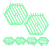 iplusmile 6pcs Beekeeping Tool Kit Plastic Queen Cage Spawning Controller Aviposition Panel Hive Accessory for Bee Management Random Color