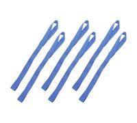 iplusmile 6pcs Blue 46cm Heavy Duty Soft Loop Tie down Straps for Secure Trailering and Cargo Lashing of Motorcycles Scooters Luggage