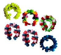 iplusmile 6pcs Creative Hawaiian Party Headbands Floral Hair for Beach Celebrations Accessories for Festivals Easy to Wear Fits