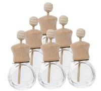 iplusmile 6pcs Diffuser Clips Reusable Perfume Diffuser Bottles for Car Air Freshening Delicate Design Fine Craftsmanship for Storing Essential Oils Fragrances