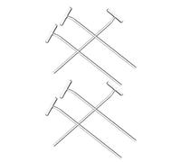 iplusmile 6pcs Glass Cell Spreaders Laboratory Coating Rods High Temperature Resistant Microbiology Inoculating Spreader for Even Cell Culture and Colony Counting Use