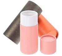 iplusmile 6pcs Paper Tube Gift Boxes for Essential Oil Bottles and Incense Sticks, 50ml Capacity, Surface Paper Laminating Tube Material, Protects Contents from Breaking, for Gift Wrapping