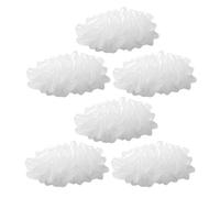 iplusmile 6pcs Rice Grain Brooch Pins Creative Fashion Accessory White Acrylic Zinc Alloy for Hats Backpacks and Clothing