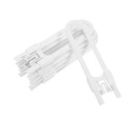 iplusmile 6pcs Safety Lock Proof Latch U-Shaped Sliding Cabinet Locks Plastic Cabinet Locks U-Shaped Cabinet Door Lock Safety Drawer Locks Cabinet Door Latch White Abs