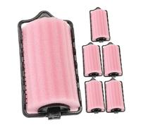iplusmile 6pcs Soft Sponge Hair Rollers 4cm Large Diameter No Heat Curlers for Long Hair Overnight Styling Heatless