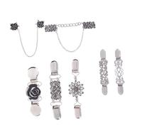 iplusmile 7pcs Vintage Style Brooch Lapel Pins Retro Clothing Clips for Scarves Sweaters Shirts Coats Fashion Accessories