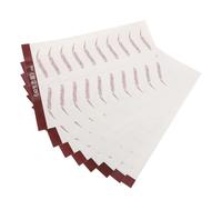 iplusmile 8 Sheets Self-adhesive False Eyebrow Stickers for Makeup, Natural Brow Transformation with Thick Paper Material, Temporary 3d Water Transfer Brow Decals Suitable for Women