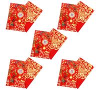 iplusmile 80pcs Mini Paper Red Packets for Wedding Money Pouches, Portable Festive Coin Purses with Rose and Phoenix Patterns, Practical Red Envelopes for Chinese New Year and Celebrations
