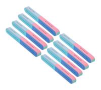 iplusmile 8pcs 6-Sided Nail File and Buffer Blocks Set for Women Multi-Function Nail Art Tool with Polishing and Smoothing Surfaces Professional Manicure for Home and Salon Use
