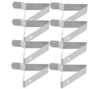 iplusmile 8pcs Food Thermometer Clip Coffee Cups Grill Stainless Clip for Probe Thermometer Candy Pot Holder Probe Holder Kitchen Tools Bbq Stainless Steel Silver
