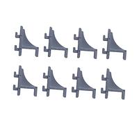 iplusmile 8pcs Freezer Hooks Refrigerator Shelf Clips Cooler Shelf Brace Kinds of Fridges Random Color