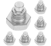 iplusmile 8pcs Jack Handle Repair Screws Horizontal Jack Lever Fixing Screws Iron Material Compact Design Pitch 12x1.75mm for Replacement Accessories