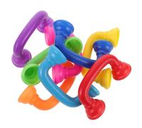 iplusmile 8pcs Plastic Whisper Phones for Hearing Training Ergonomic Phone Receivers Mixed Colors Promotes Color Recognition and Auditory Skills for Birthday and Party Games