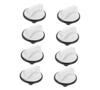 iplusmile 8pcs Washing Machine Timer Knobs for Dual Tub Semi-automatic Washers Control Knobs Easy Installation for Efficient Laundry Management