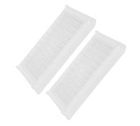 iplusmile 96 Well Cell Culture Plate Clear for Laboratory Sample Testing 2pcs Plastic Lab Analysis Plate Flat Bottom, Compatible with Automated Lab Test Systems