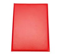 iplusmile A4 Leather Certificate Cover in Red, Blank Protective Folder for Diploma and Business Achievement, Suitable for Award Presentation and School Use