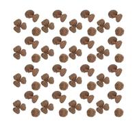 iplusmile Acorn Caps 200Pcs Rustic Craft Ornament Tops for Autumn and Halloween Decorations Handmade Vase Filler and Party Table Enhancements