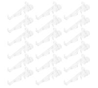 iplusmile Acrylic Blind Parts 2.5 Inch Clips Replacement Valance 36pcs Accessories Horizontal Wood Blinds Panels
