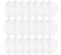 iplusmile Acrylic Convex Lens Set 60 Pieces 1 Inch Optical Lenses for Science Experiment Learning and Educational Physics Tools