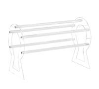 iplusmile Acrylic Headband Holder Rack for Hair Accessories Organiser, Fashionable Display Stand Protecting Hairbands from Damage, for Home and Vendor Merchandise Display