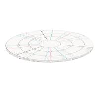 iplusmile Acrylic Pottery Divider Tool for Clay Measuring Template