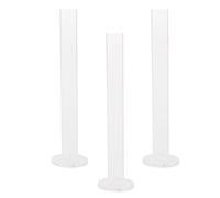 iplusmile Acrylic Tape Holder 3Pcs Rack for Washi Tape Organizing and Home Craft Display