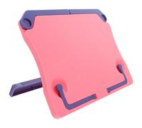 iplusmile Adjustable Foldable Music Score Stand Red Tabletop Book Holder for Sheet Music Reading and Writing Portable Keyboard and Students