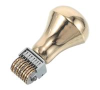 iplusmile Adjustable Metal Date Stamper with Brass Handle Rotary Number Stamp for Received and Expiration Dates Suitable for Office Inspection and Scrapbooking Use