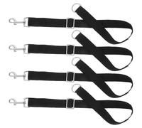 iplusmile Adjustable Nylon Horse Bucket Straps 4Pcs with Quick Attachment for Outdoor Feeding and Stable Use