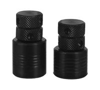 iplusmile Adjustable Screw Jack Pad Set 2.8t/3t Heavy Duty Universal Square Jack Support Blocks for Milling Drilling Machine Leveling and Appliance Lift