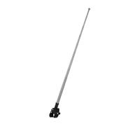 iplusmile Adjustable Stainless Steel Flag Pole for Bikes Motorcycles Extendable Handlebar Mount Car Truck Flag Holder Motorcycle Rear Seat Flagpole Accessory
