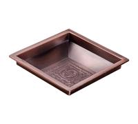 iplusmile Alloy Buddhist Tribute Tray Stable Fire Dish for Temple Worship Religious Ceremony Decor with Tantric Elements and Retro Style Gift