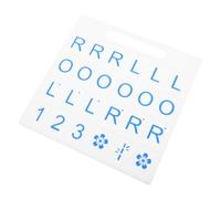 iplusmile American Mahjong Practice Board for Beginners 24 Slots, Pla Material, Antislip Surface, Focused Training Tool to Learning Efficiency and Build Confidence, for Dorm Rooms and Travel